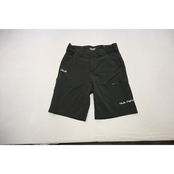 HUK Cargo Fishing Board Shorts Athletic Stretch Camp Athletic Mens Size Medium - Picture 1 of 10